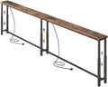 78.7’’ Narrow Console Table with 26"–34" Height Adjustable
