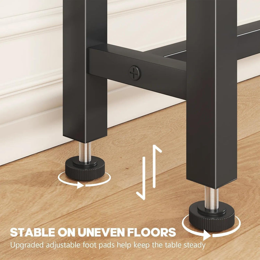 78.7’’ Narrow Console Table with 26"–34" Height Adjustable